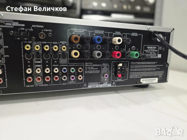 🛠️ ЗА РЕМОНТ ИЛИ ЧАСТИ! 7.1 Ресивър Onkyo TX-SR505E HDMI (С Проблем) 🇯🇵🔊, снимка 7 - Ресийвъри, усилватели, смесителни пултове - 55021670