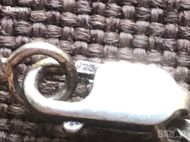 стар сребърен синджир, снимка 6 - Антикварни и старинни предмети - 55308027