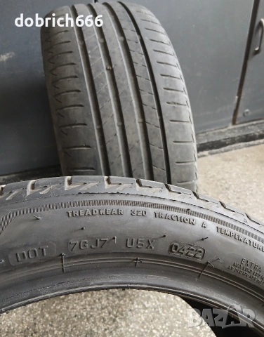 225/45/18 летни гуми Bridgestone DOT0422, снимка 4 - Гуми и джанти - 54759032