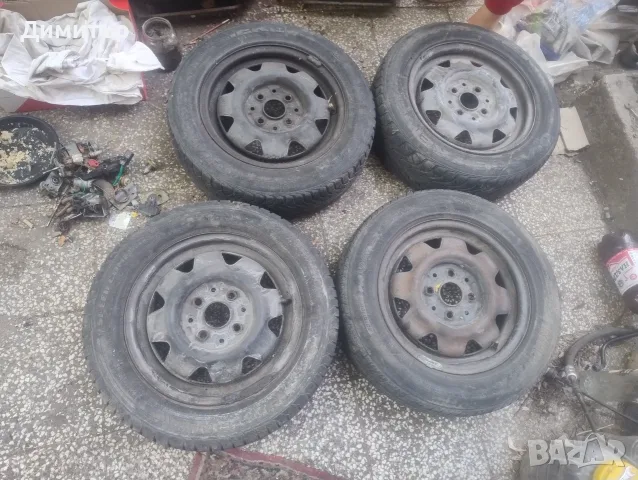 Джанти + Гуми 14 Цола За Ауди 80 Б3 1990г / Audi 80 B3 1990y