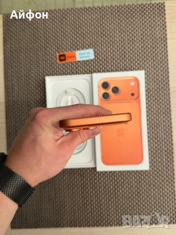 НОВ! *ЛИЗИНГ* iPhone 17 Pro Max 256Gb Cosmic Orange ГАРАНЦИЯ, снимка 10 - Apple iPhone - 54571745