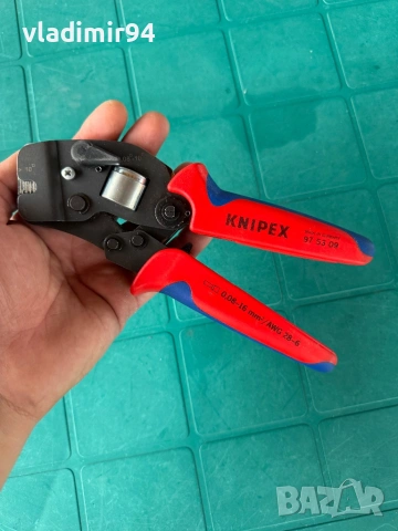 Knipex 97 53 09 кримп клещи за гилзи, снимка 2 - Клещи - 54479735
