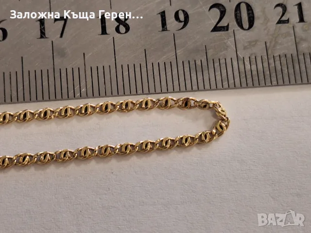 Златен синджир 1,96гр., снимка 3 - Колиета, медальони, синджири - 55525762
