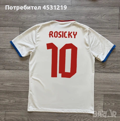 Футболна тениска Czech Republic Tomas Rosicky, снимка 3 - Футбол - 55074218
