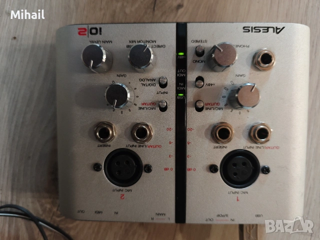 Alesis iO2 2 канален usb аудио интерфейс