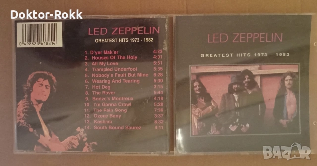 Led Zeppelin - Greatest hits - компакт дидк, снимка 2 - CD дискове - 55065731