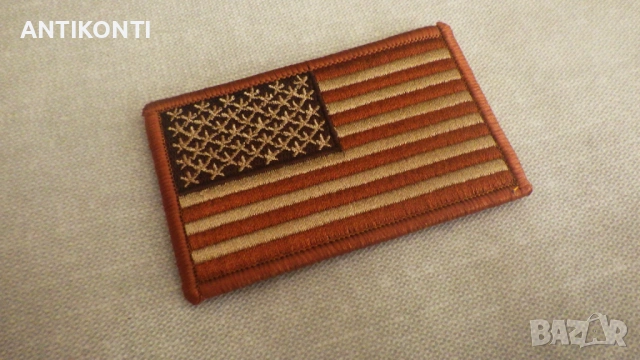 US FLAG велкро нашивка, снимка 2 - Други - 54643068
