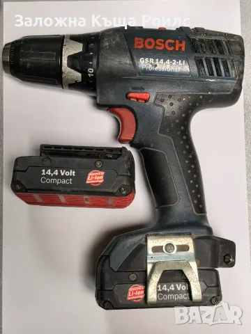Акумулаторен винтоверт Bosch Professional GSR 14.4-2-LI, снимка 2 - Винтоверти - 55495143