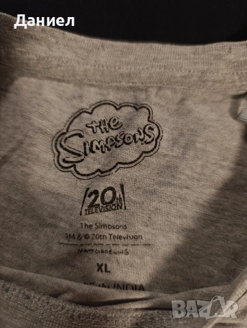 Тениска семейството Симпсън , снимка 3 - Тениски - 53967166