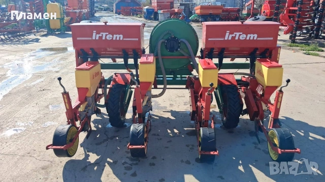 Сеялка за окопни култури irTem 4 реда с торовнасяне