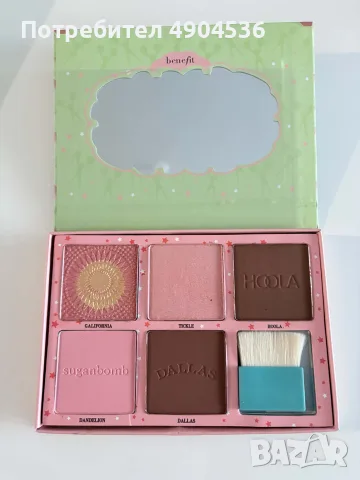 Benefit Cheekleaders Pink Squad - палитра 5 в 1