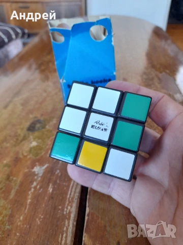 Старо кубче,куб на Рубик,Rubik #2, снимка 3 - Други ценни предмети - 54894777