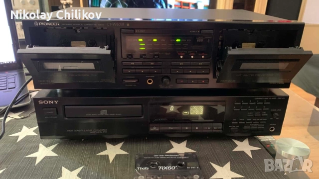 Pioneer-CT W410R/Sony-CDP-211, снимка 3 - Декове - 54854025