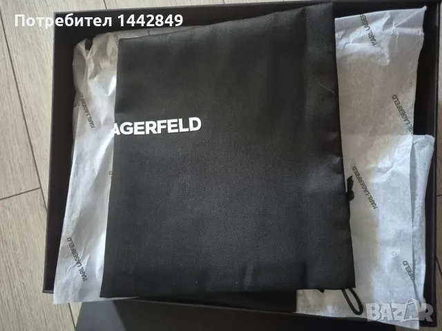 Karl Lagerfeld мъжки 46 номер, снимка 4 - Спортно елегантни обувки - 55689133