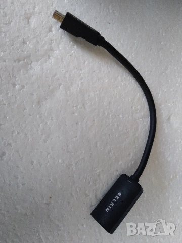 Преходник Mini DP към HDMI F, снимка 3 - Кабели и адаптери - 55057836