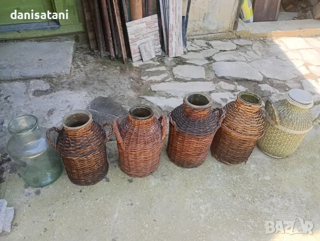 Стари дамаджани/буркани - 6 бр.