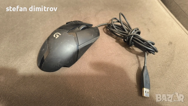 Logitech G402 Hyperion Fury (910-004067) , снимка 7 - Клавиатури и мишки - 54260889