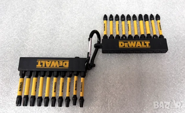 2 Комплекта ударни битове с карабинер DeWALT - 20 части