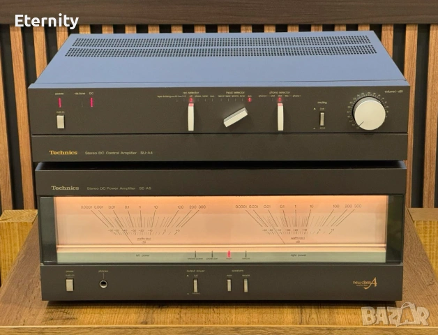Technics SE-A5 + Technics SU-A4 / Крайно стъпало и Предусилвател, снимка 2 - Ресийвъри, усилватели, смесителни пултове - 54393231