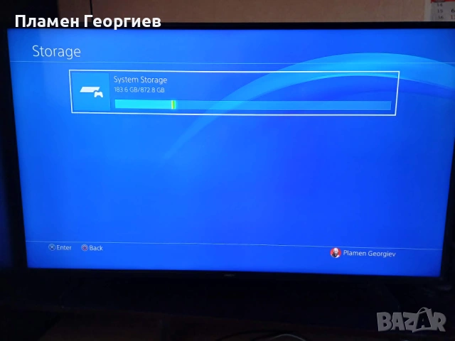  PS 4 Pro с 1 терабайт хард диск, снимка 9 - PlayStation конзоли - 54461182