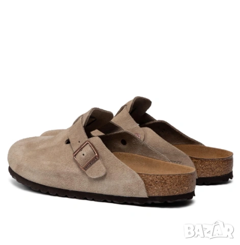 Сандали сабо чехли - Birkenstock Boston Taupe с мека стелка  номер 39 , снимка 3 - Други - 54693673