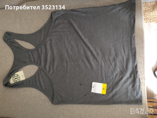 Чисто нов - Фитнес потник Golds Gym - Сив, снимка 11 - Други - 52814098