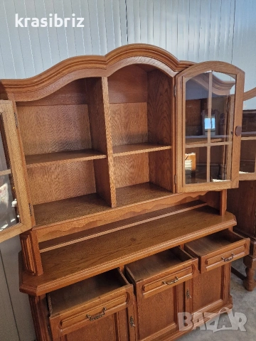 Масивна Витрина -внос от Германия! , снимка 5 - Секции и витрини - 54354775