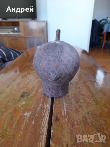 Стар звънец клопотар, снимка 2 - Други ценни предмети - 54369870