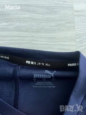 Puma Running спортна тениска тъмносиня DryCELL, снимка 3 - Спортни екипи - 55450120