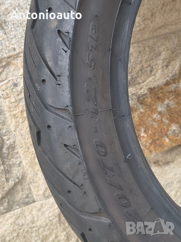 120 70 12 Гума за скутер Pirelli Angel Scooter гуми мотор moto, снимка 9 - Гуми и джанти - 55187062
