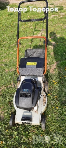 Бензинова косачка за трева SABO 40см., снимка 3 - Градинска техника - 54220138