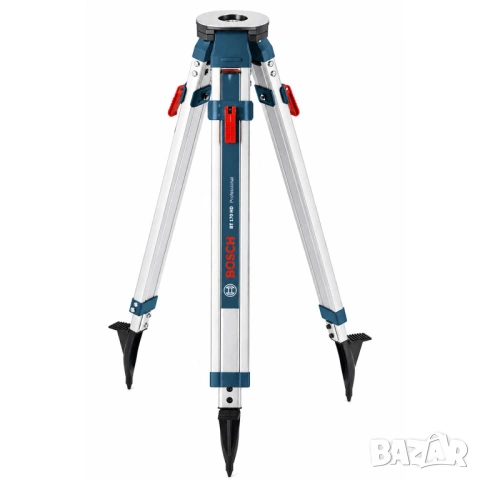 Солидна алуминиева тринога BOSCH BT 170 HD, 107-165см, 5/8″ – професионална 5.5 кг
