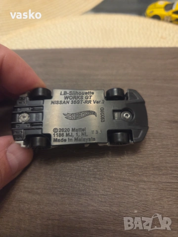 Hotwheels Nissan 35 GT-RR, снимка 6 - Колекции - 54478823