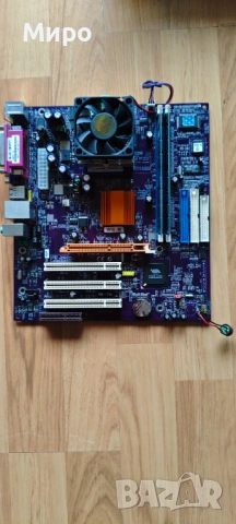  ECS KM400-M2 (REV:1.0), AMD Sempron 2400+, 768 Mb s.462 (socketA), снимка 6 - Дънни платки - 54682489