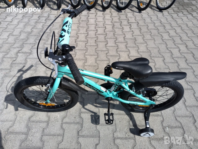 X Детски алуминиев велосипед 18" SELECT, снимка 6 - Велосипеди - 54395239