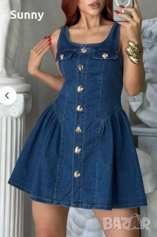 дънкова рокля