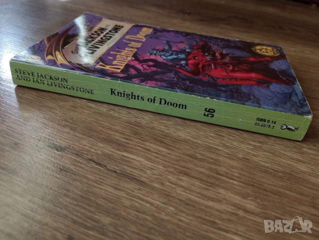 Книга-Игра - Fighting Fantasy(Битки Безброй): Knights of Doom, снимка 3 - Художествена литература - 54750072