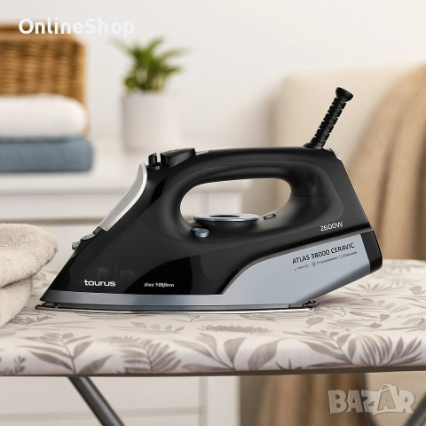 Парна ютия Taurus Atlas 2600 Ceramic, снимка 7 - Ютии - 54334165