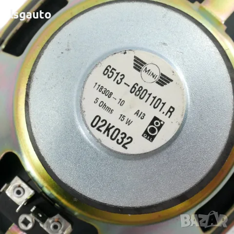 Заден ляв високоговорител Mini Hatch (R50; R53) 2001-2006 ID: 163018 ОЕМ: 6513-6801101R, снимка 3 - Части - 55390261
