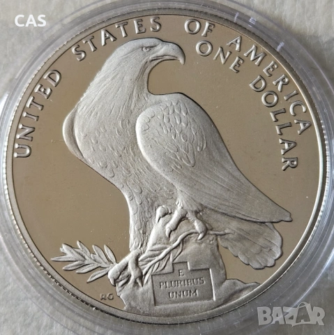 1 Долар 1984 САЩ / сребро 0.900, снимка 8 - Нумизматика и бонистика - 54377227