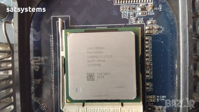 Дънна платка ASRock P4i65G Socket 478 CPU+FAN+RAM, снимка 7 - Дънни платки - 54402952