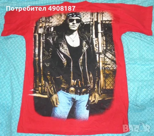   Тениска Vasco Rossi "Gli spari sopra". Турне 1993, снимка 2 - Тениски - 55572234