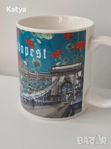 Красива чаша сувенир Будапеща, снимка 3 - Чаши - 54089483
