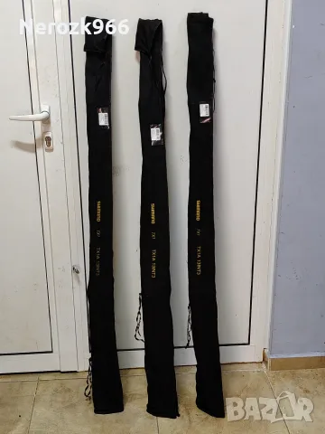 3бр. Шаранджийски въдици SHIMANO TX1-A Intensity, снимка 4 - Въдици - 55653496