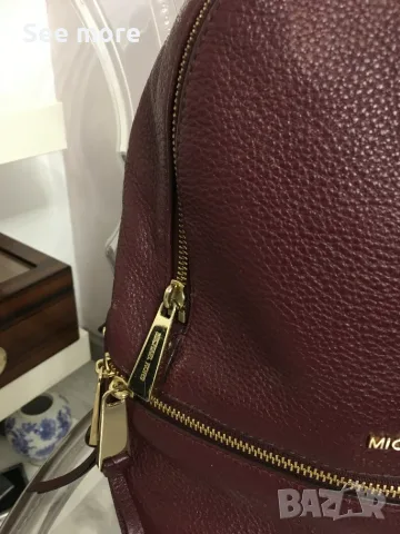 Michael Kors раница естествена кожа , снимка 3 - Раници - 55456599