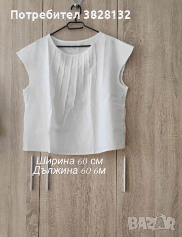 лятна лек блузка, снимка 4 - Туники - 55198514