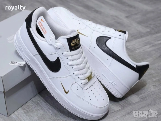 Nike Air Force 1 Нови Бели Маратонки Маратонки Найк с Кутия 