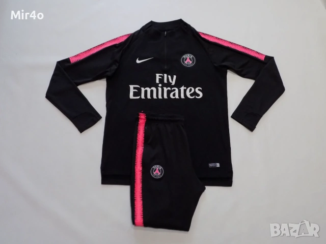 футболен комплект psg paris saint germain nike екип горнище анцуг мъжки оригинал M