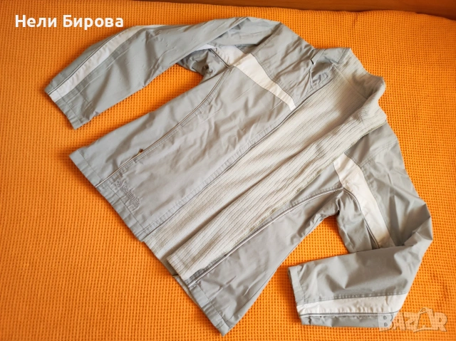 Дамско спортно яке Columbia (преходно / ветровка), размер L, снимка 3 - Спортни екипи - 54979400