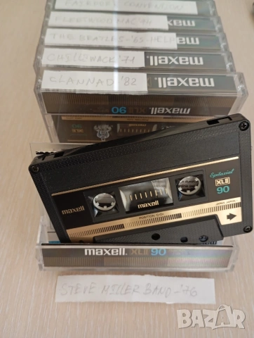Албуми '70/'80 Maxell Black XLII 90 Epitaxial хромни аудио касети